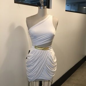 Bebe Mazzy Side Cut Out Dress